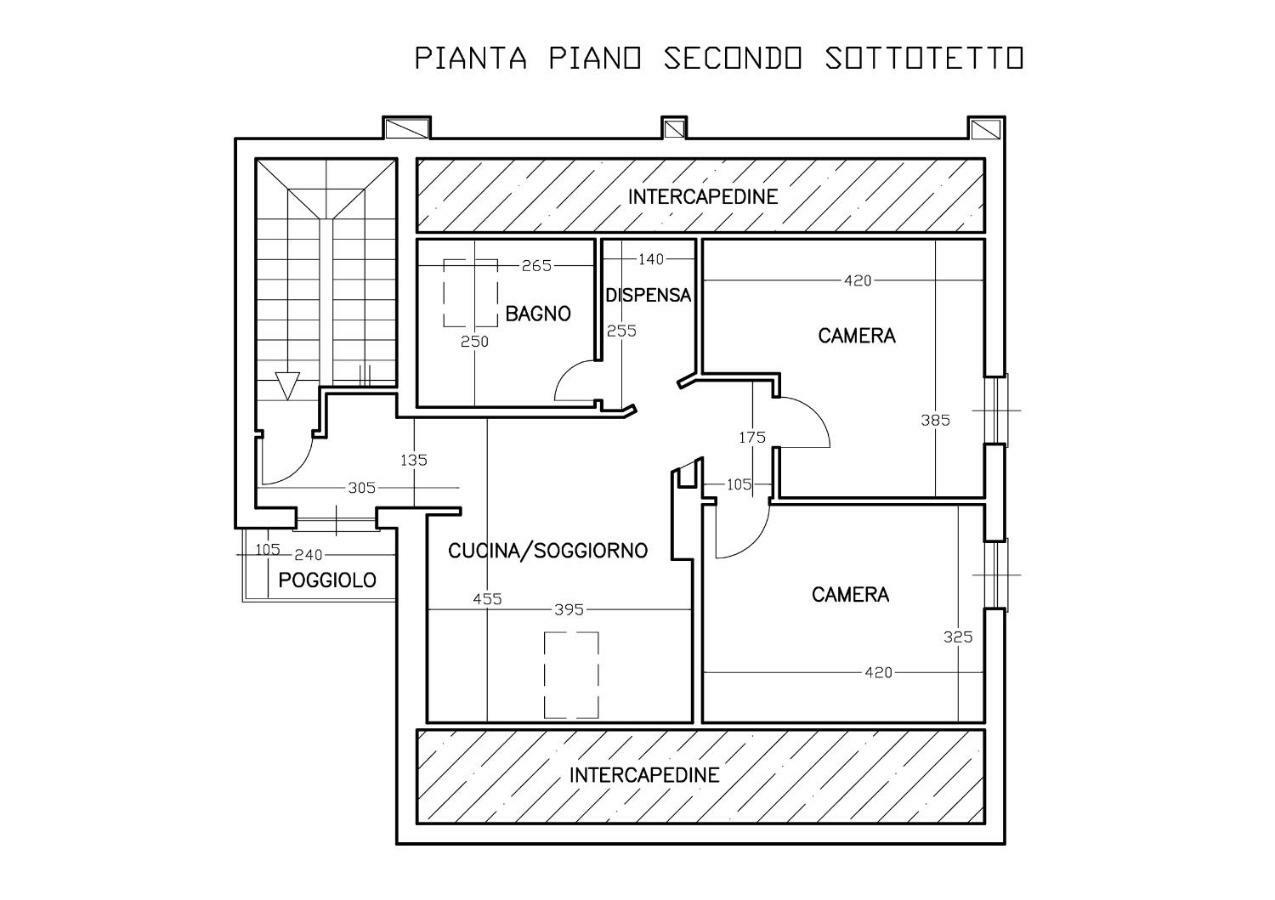 Apartament La Mansardina Vezzi Portio Zewnętrze zdjęcie